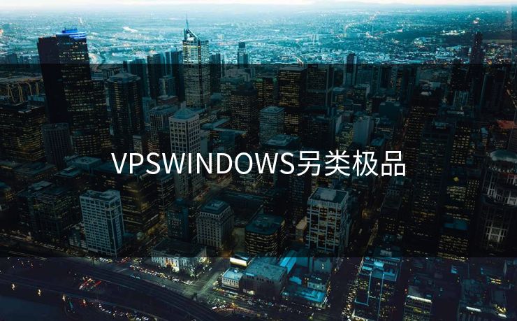 VPSWINDOWS另类极品